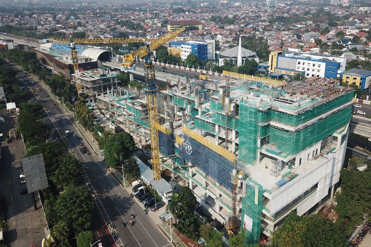 Proyek Travoy Hub di Jakarta Timur