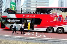 Menjajal Bus Tingkat Gratis Berkeliling Jakarta...