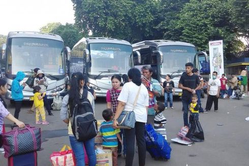 350 Bus Mudik Gratis dari Jakarta untuk Penjual Jamu dan Buruh