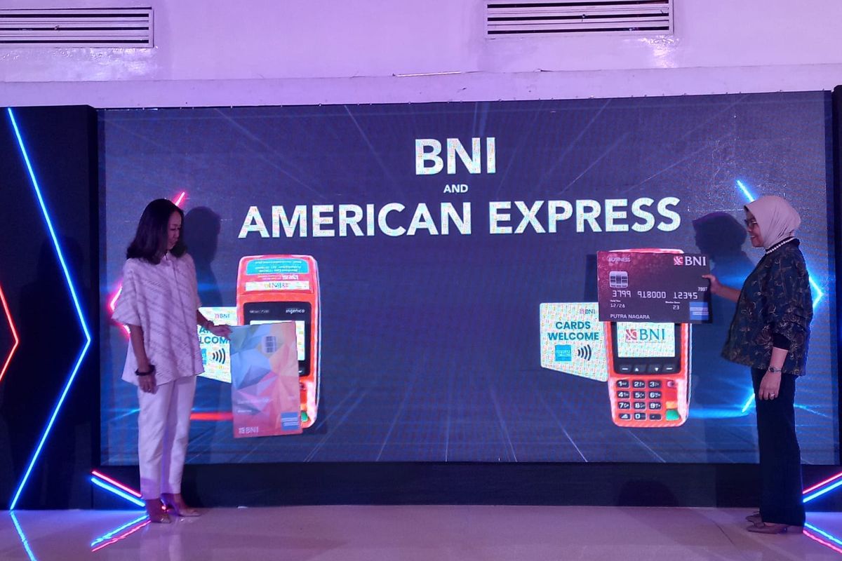 Acara Akseptasi Acquiring American Express (AMEX) di EDC BNI, Rabu (12/7/2023) 