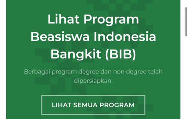 Program Beasiswa Indonesia Bangkit