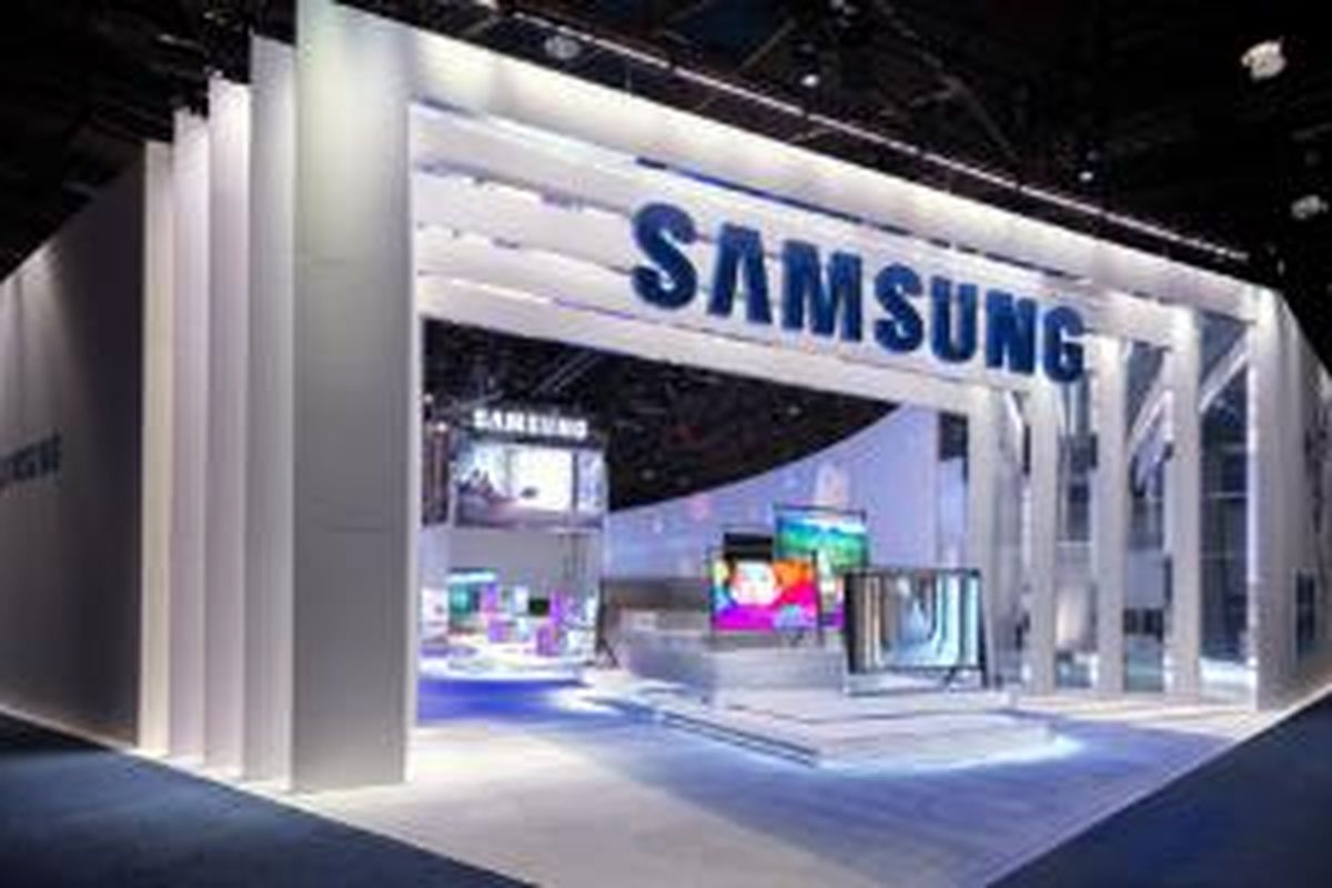 Desain boot pameran Samsung