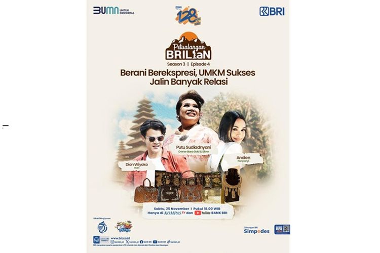 Petualangan BRILiaN The Series 3 Episode 4 Berani Berekspresi, UMKM Sukses Jalin Banyak Relasi.