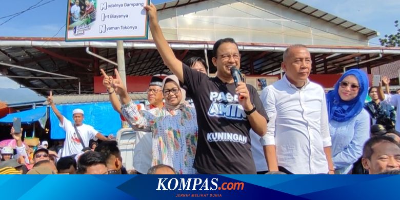 Kampanye di Kuningan, Anies Janji Perjuangkan Eyang Hasan Maolani Jadi Pahlawan Nasional
