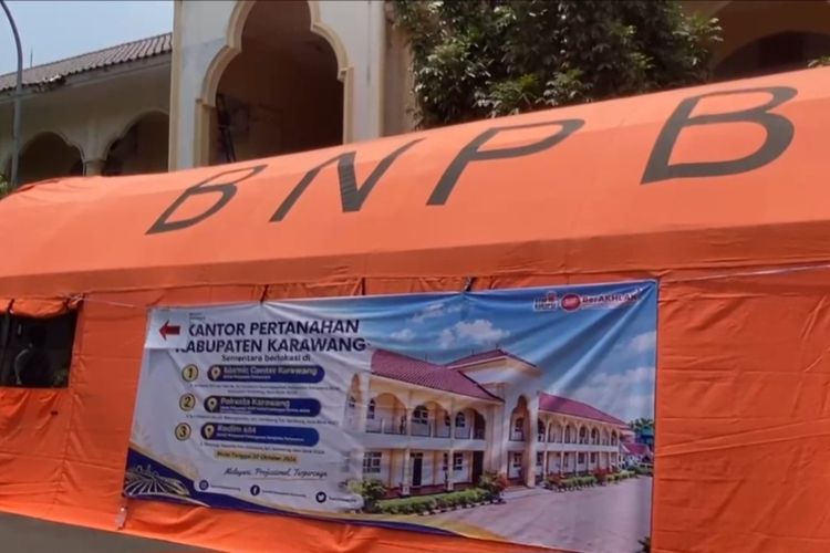Pascakebakaran, Layanan BPN Karawang Pindah ke Tiga Lokasi