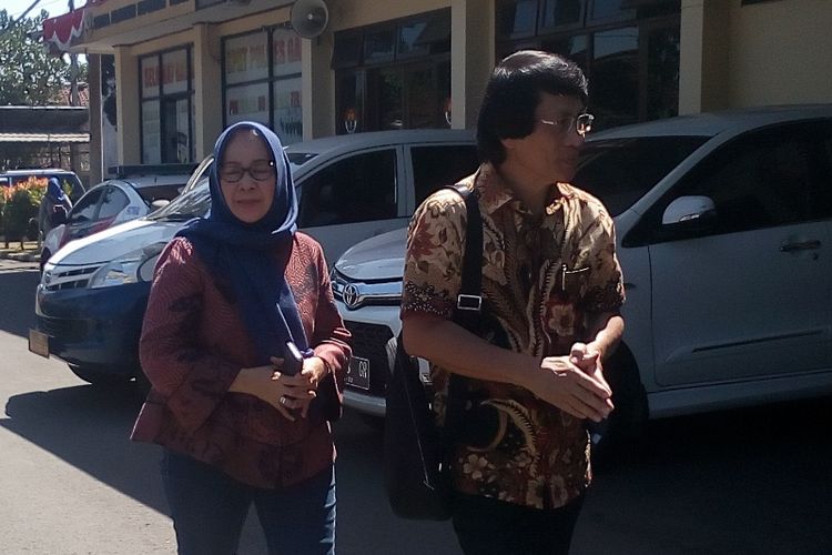 Seto Mulyadi, saat berkunjung ke Mapolres Garut, Kamis (26/7/2018)