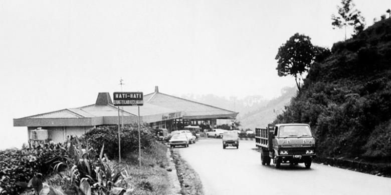 Tampilan Restoran Rindu Alam pada 10 Agustus 1982.
 