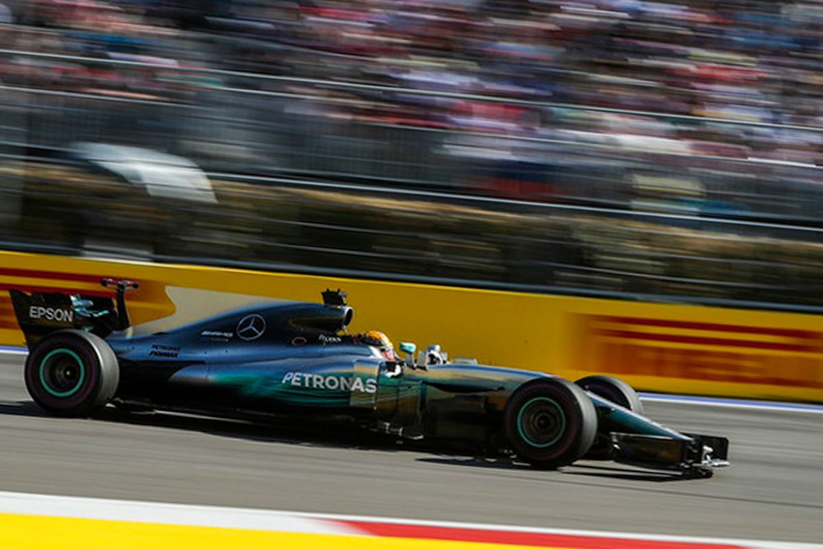 Lewis Hamilton GP Spanyol