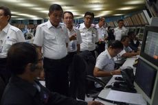 Jonan Semangati Pemandu Lalu Lintas Udara di Bandara Soekarno-Hatta