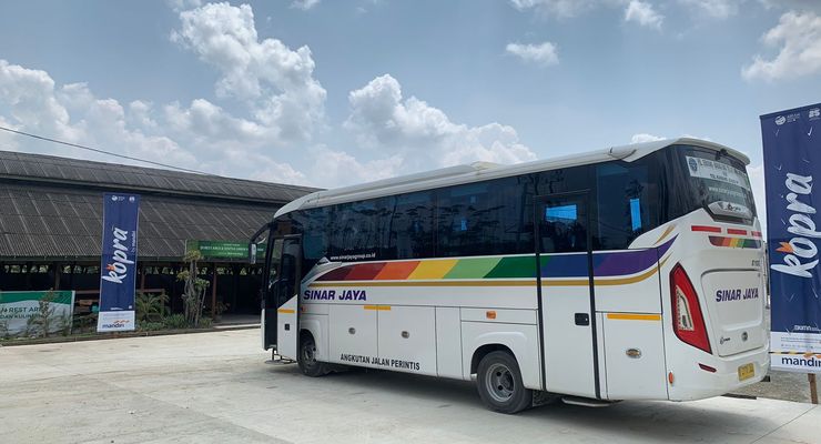 Penumpang Bus Sinar Jaya Rute Balikpapan-IKN Melonjak, Catat Jadwalnya