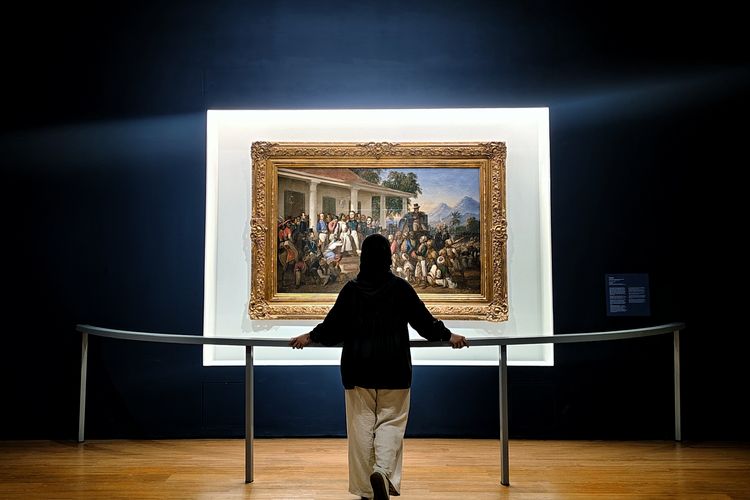  200 Tahun Perang Diponegoro, Galeri Nasional Indonesia, Jakarta Pusat, Selasa (9/9/2025). 