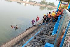 Refleks Ambil Handphone Jatuh ke Waduk di Sragen, Seorang Warga Tenggelam