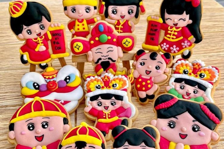 Cookies hias merek AJ Cookies Eggtart 