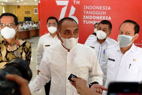 Edy Rahmayadi Sampaikan Penurunan Kasus Covid-19, Jokowi Ingatkan Hati-hati
