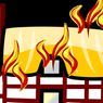 Rumah di Benhil Dilanda Kebakaran, Seorang Warga Terluka