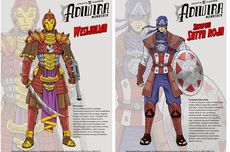 Seniman Ini Bikin 11 Karakter Avengers Versi Kerajaan Majapahit