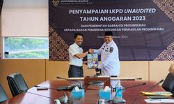 Serahkan LKPD Unaudited 2023 ke BPK, Bupati Siak Harap Raih Kembali WTP