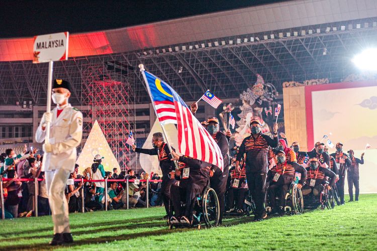 Kontingen Malaysia pada ajang ASEAN Para Games 2022 di Solo, Indonesia. Mereka mengirim 70 atlet.