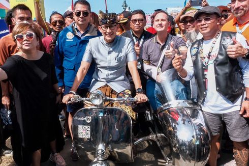 Cetak Rekor, Vespa World Days Jadi Atraksi Pariwisata Menarik di Bali