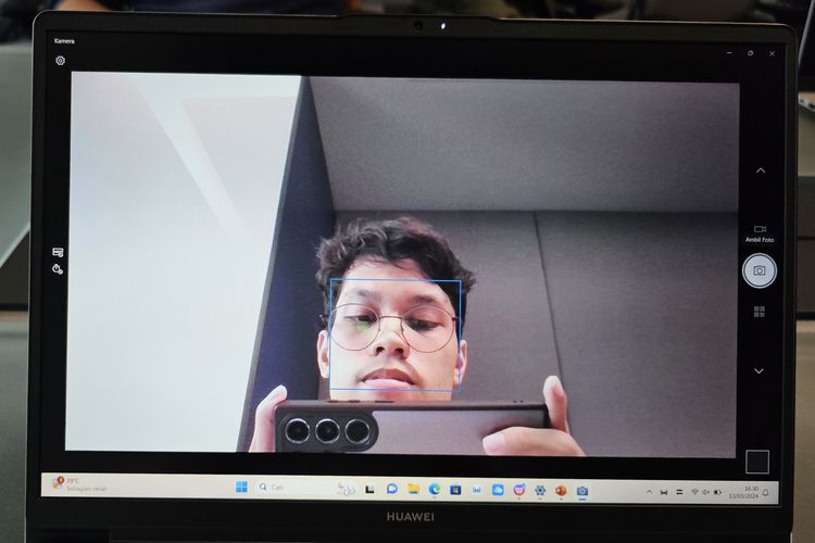 Kamera webcam Huawei MateBook D14 2024