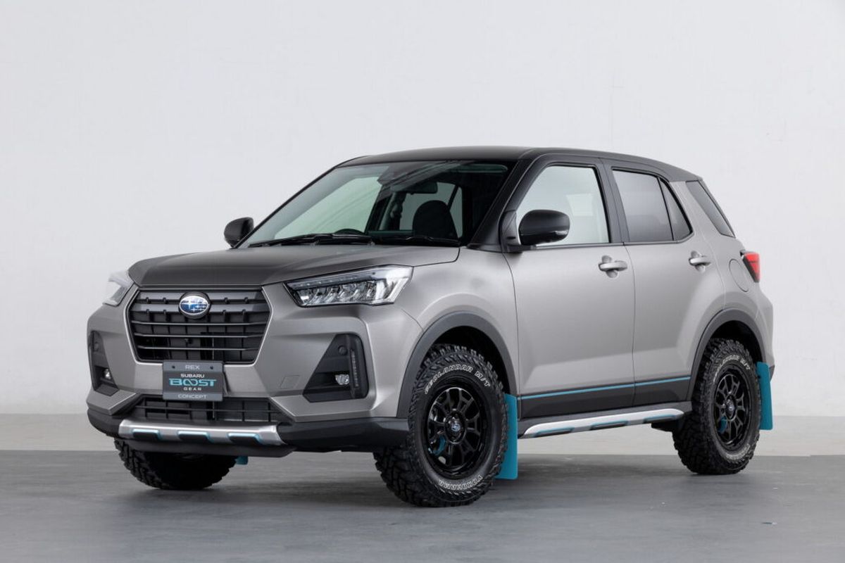 Subaru Rex bergaya off road yang disebut dengan Boost Gear Concept