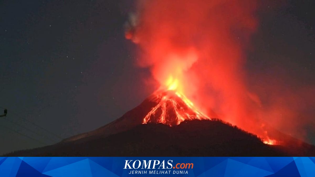 Terdampak Erupsi Gunung Lewotobi, Bandara Frans Sales Lega di Ruteng ...