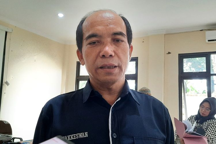 Kepala Dinas DKP3 Kota Tasikmalaya, Jawa Barat, Adang Mulyana.
