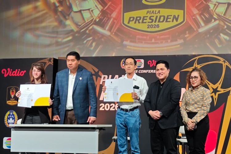 Piala Presiden 2026 Bergulir 25 Juli, Diikuti 8 Tim dari 4 Negara