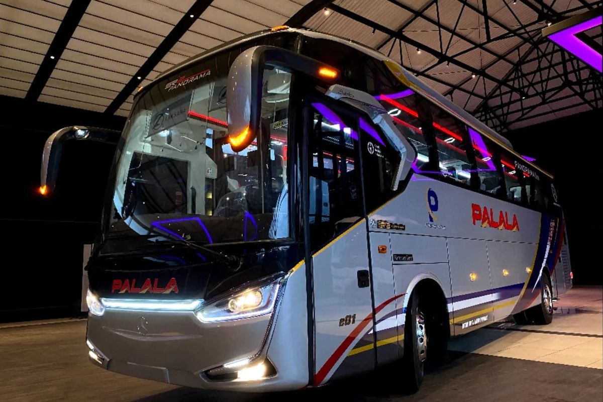 Bus AKAP baru PO Palala