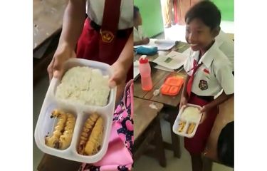 Viral, Video Anak SD Bawa Bekal Ulat Sagu, Ahli Gizi: Tinggi ...