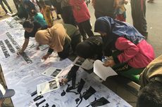 Aksi Solidaritas untuk Pria yang Dibakar Hidup-hidup di Bekasi...