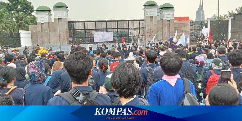 Demo 5 September, Mahasiswa Unpad Mulai Padati Gedung DPR