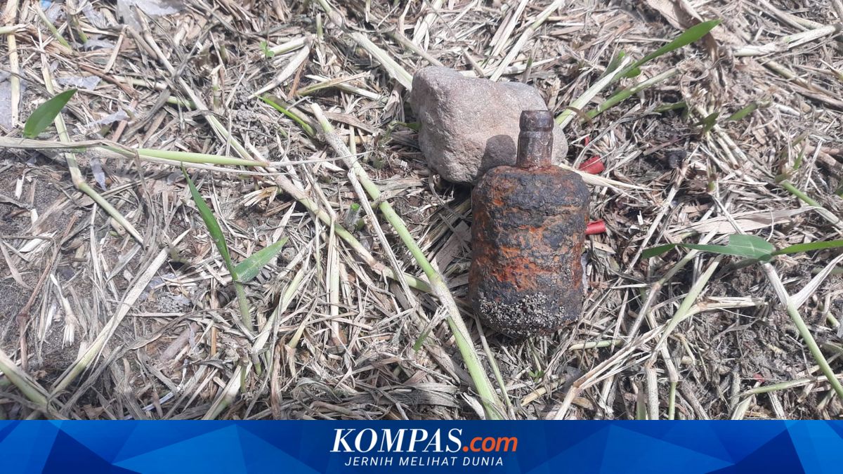 Warga Medan Temukan Granat Aktif di Pinggir Sungai, Jibom Turun Tangan