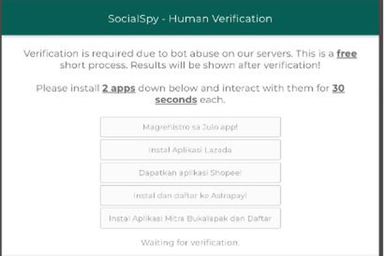 SocialSpy WhatsApp