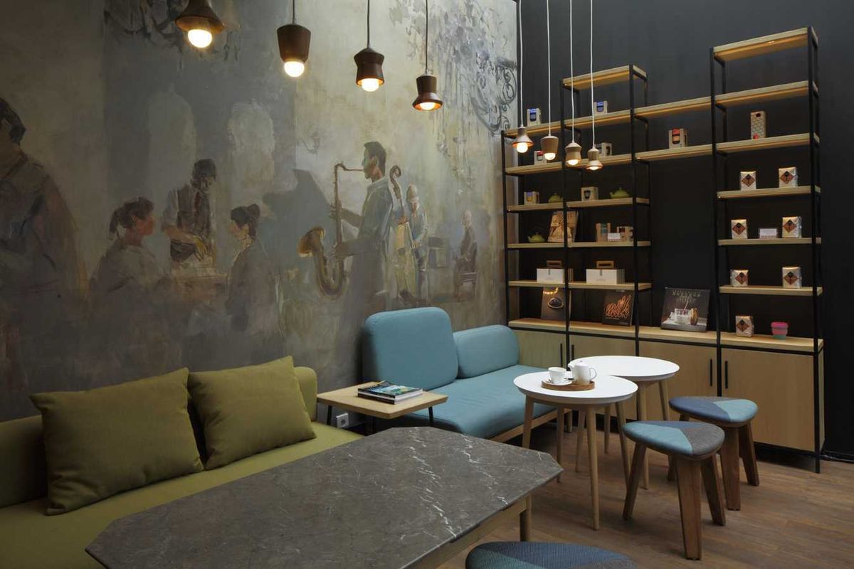 Le Gourmand Café, Karya: Alvin Tjitrowirjo, Alvin T Studio