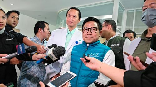 Tak Didampingi Anies, Cak Imin Datangi RS Fatmawati untuk Surat Kesehatan Daftar Pilpres