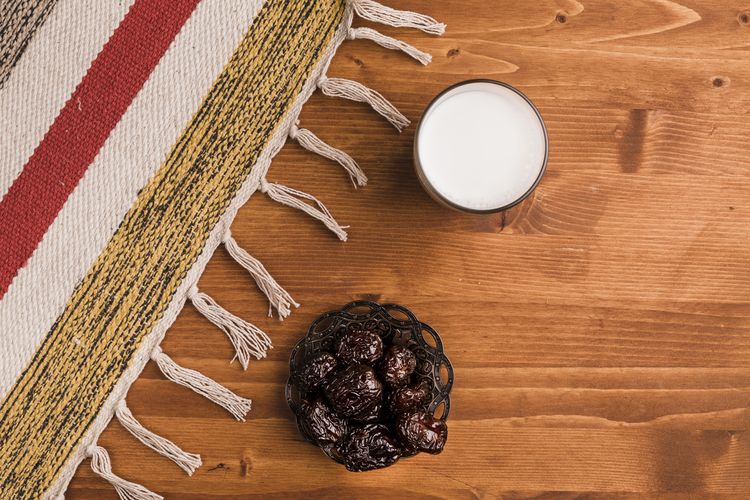 Ilustrasi makanan kesukaan Nabi Muhammad SAW