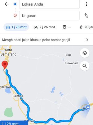 Simak cara melihat tarif tol di Google Maps atau tarif tol di Google Maps (tarif tol Google Maps).