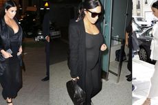 Gaya Busana Kim Kardashian Saat Hamil Menuai Kritik