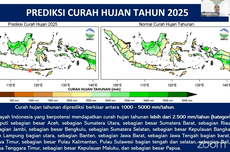 Daftar Wilayah yang Diprediksi Alami Suhu Panas dan Curah Hujan Tinggi pada 2025