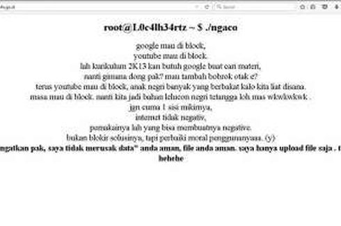 Google Mau Diblokir, 