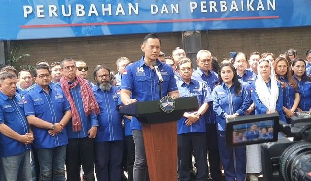 Ditinggalkan Anies, AHY Puji Ketegaran Kader Demokrat