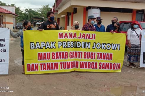 Warga Kukar Dilarang Demo Tuntut Ganti Rugi Lahan Saat Jokowi Resmikan Tol Balsam