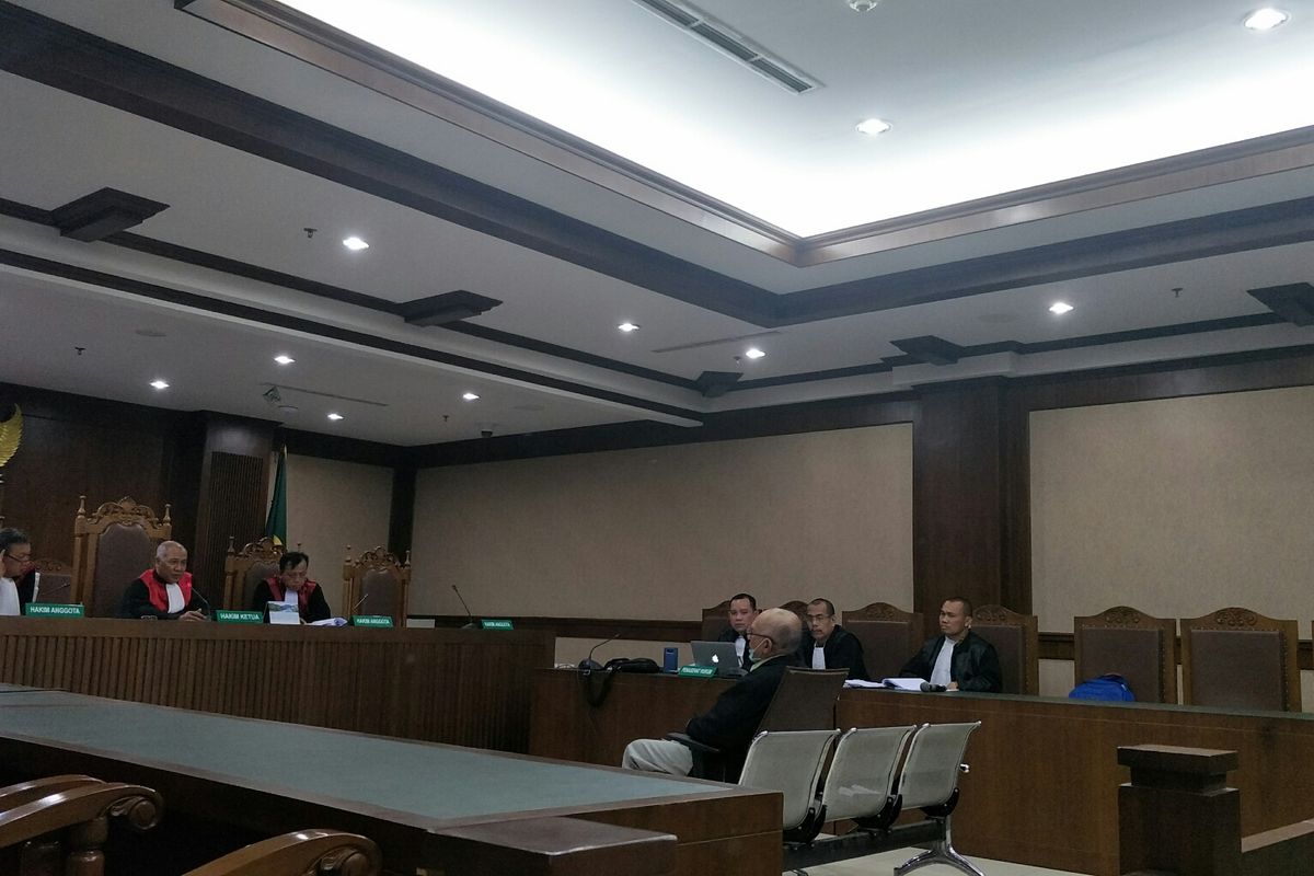 Sidang Kivlan Zen di PN Jakpus, Selasa (14/1/2020).