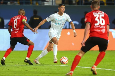 Al Nassr Vs Al Riyadh 4-1, Ronaldo di Puncak Daftar Top Skor