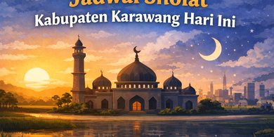 Jadwal Sholat Hari Ini Kabupaten Karawang Kamis, 5 Februari 2026