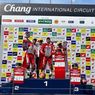 Bendera Merah Putih Berkibar di Thailand Usai Tim Honda Borong Podium