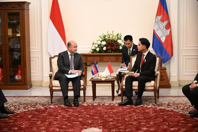Wapres Gibran Temui Wakil PM Kamboja, Bahas Reformasi Birokrasi hingga Penanganan Perdagangan Manusia