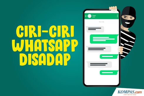 INFOGRAFIK: Ciri-ciri WhatsApp Disadap