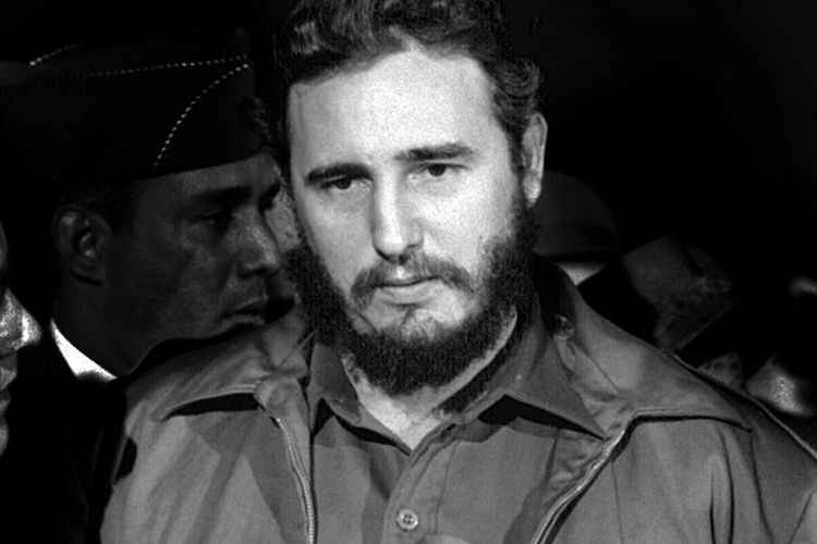 Potret Fidel Castro, Presiden Kuba di Washington 